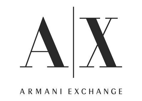 armani exchange logo vector.